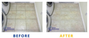 before after grout color sealing and cleaning