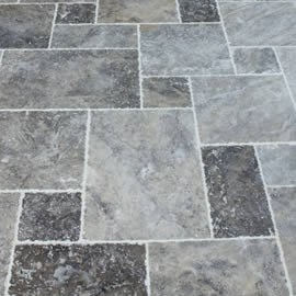 travertine tile floors